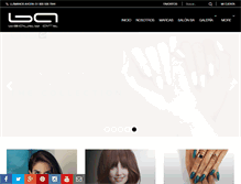 Tablet Screenshot of beautyart.com.mx