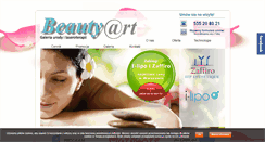 Desktop Screenshot of beautyart.com.pl